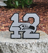 Load image into Gallery viewer, Seattle Seahawks 12th Man Custom Hitch Cover