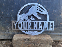 Load image into Gallery viewer, Jurassic Park Personalized Monogram