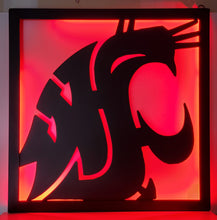 Load image into Gallery viewer, WSU Cougars Lighted Wall Hanging