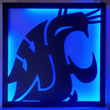 Load image into Gallery viewer, WSU Cougars Lighted Wall Hanging
