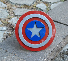 Load image into Gallery viewer, Captain America Shield Hitch Cover