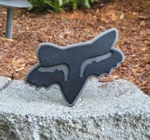 Load image into Gallery viewer, FOX Logo Custom Hitch Cover