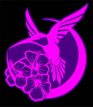 Load image into Gallery viewer, Hummingbird 2 Layer Wall Hanging
