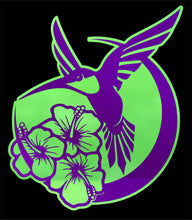 Load image into Gallery viewer, Hummingbird 2 Layer Wall Hanging