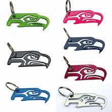 Load image into Gallery viewer, Seattle Seahawks Bottle Opening Keychains