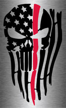 Load image into Gallery viewer, Tattered Flag Punisher (w/ Choice of Line Color)