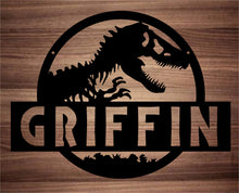 Load image into Gallery viewer, Jurassic Park Personalized Monogram