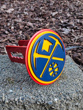 Load image into Gallery viewer, Denver Nuggets Custom Hitch Cover
