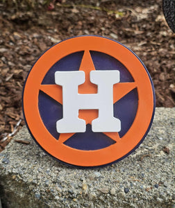 Houston Astros Circle Logo Hitch Cover