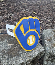 Load image into Gallery viewer, Milwaukee Brewers Hitch Cover
