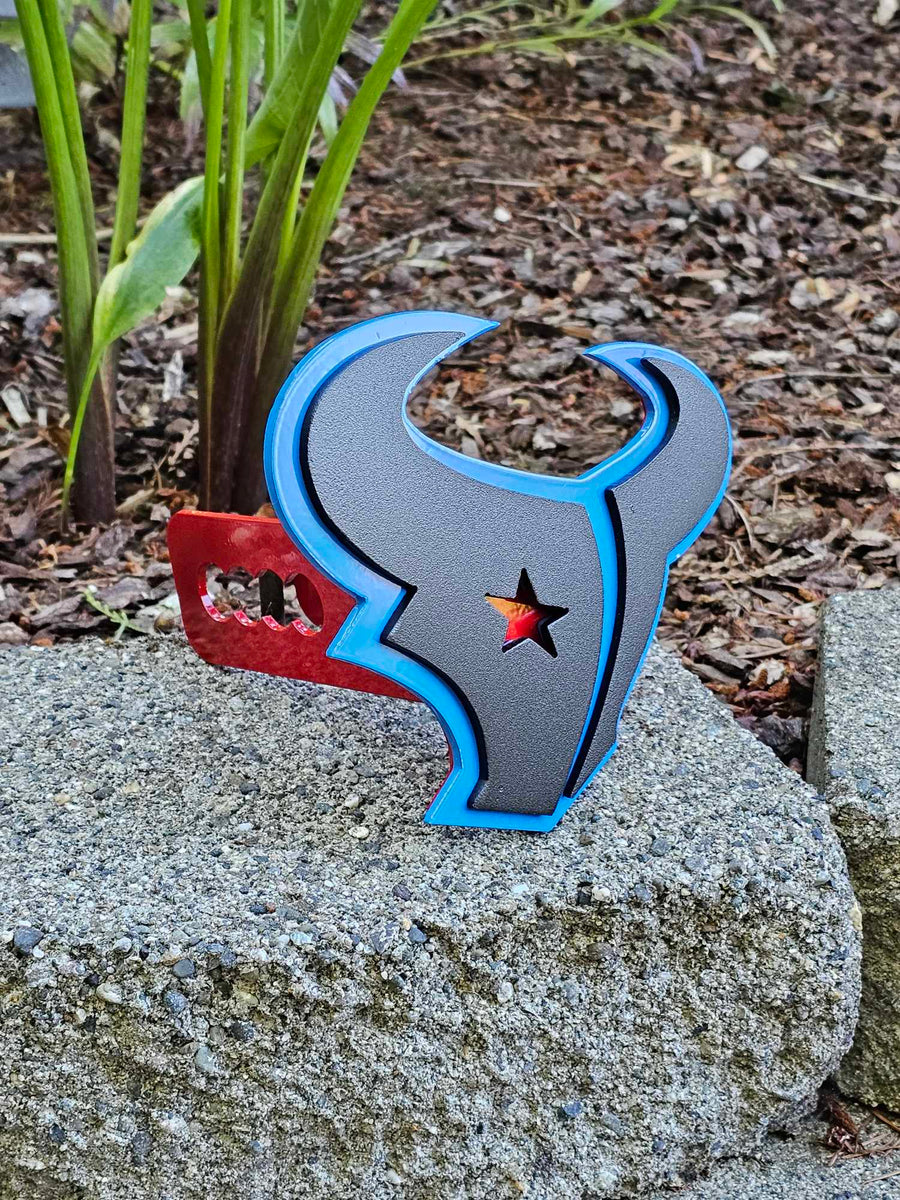 Houston Texans Hitch Cover (New Color Scheme) – Hitches & Things