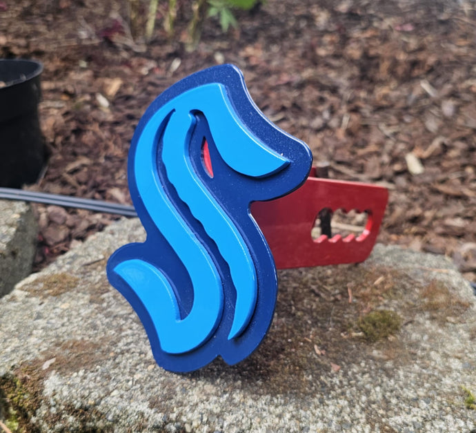 Seattle Kraken Hitch Cover