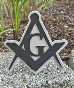 Masonic Symbol Custom Hitch Cover