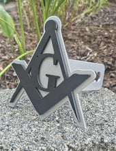 Load image into Gallery viewer, Masonic Symbol Custom Hitch Cover
