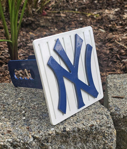 New York Yankees Striped Hitch Cover