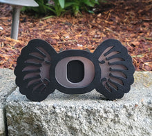 Load image into Gallery viewer, University of Oregon Ducks &quot;Winged&quot; Hitch Cover
