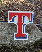 Load image into Gallery viewer, Texas Rangers &quot;T&quot; Hitch Cover
