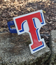 Load image into Gallery viewer, Texas Rangers &quot;T&quot; Hitch Cover
