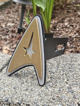 Load image into Gallery viewer, Star Trek Logo Hitch Cover

