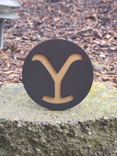 Load image into Gallery viewer, Yellowstone Ranch Brand Logo Hitch Cover
