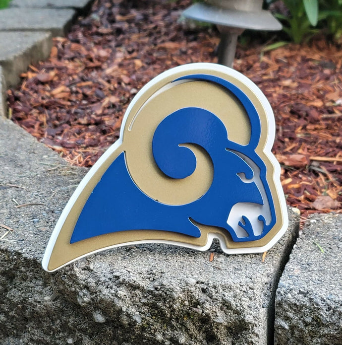 Vintage Los Angeles Rams Hitch Cover