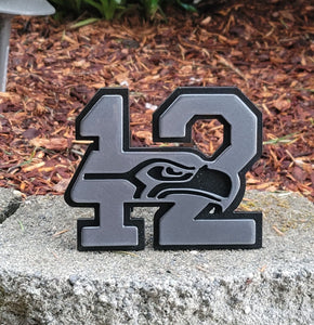 Seattle Seahawks 12th Man Custom Hitch Cover