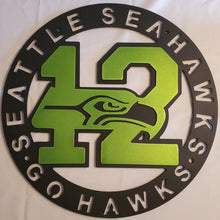 Load image into Gallery viewer, Seattle Seahawks  Wall Hanging (22&quot;)

