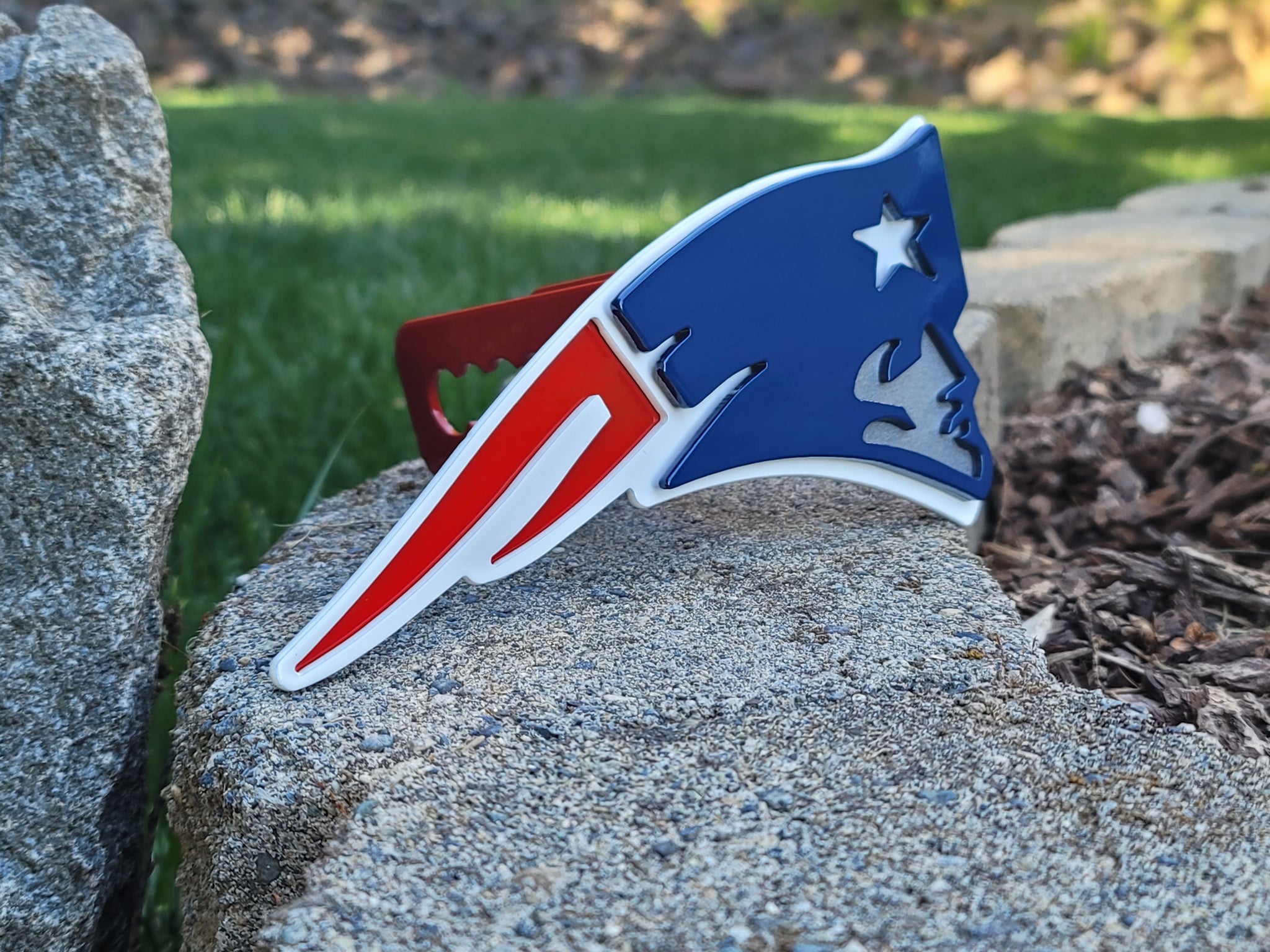 New England Patriots Hitch Cover