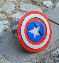 Load image into Gallery viewer, Captain America Shield Hitch Cover
