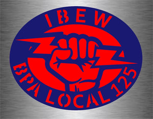 IBEW BPA Local 125 Hitch Cover