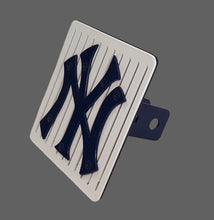 Load image into Gallery viewer, New York Yankees Striped Hitch Cover
