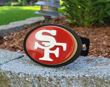 Load image into Gallery viewer, San Francisco 49er&#39;s Hitch Cover
